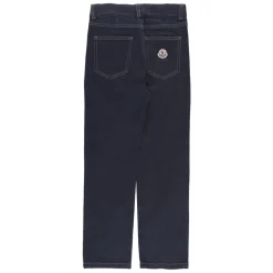 Pantaloni Blu in Cotone per Ragazzo con Logo