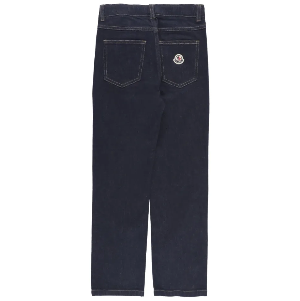Pantaloni Blu in Cotone per Ragazzo con Logo