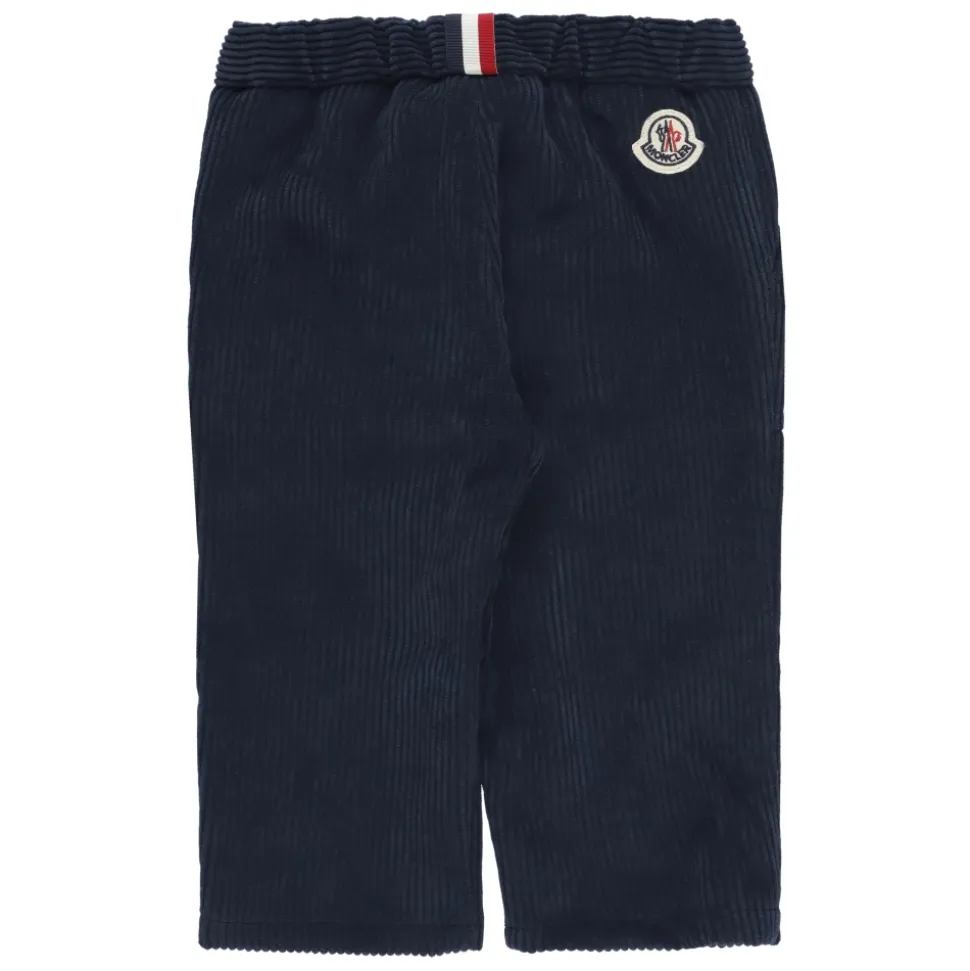 Pantaloni Blu in Velluto a Coste per Bambino