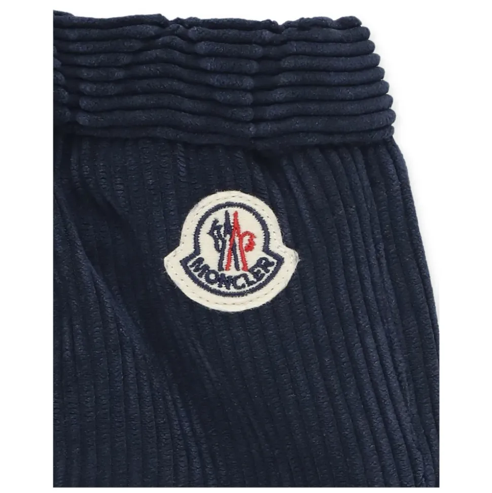 Pantaloni Blu in Velluto a Coste per Bambino