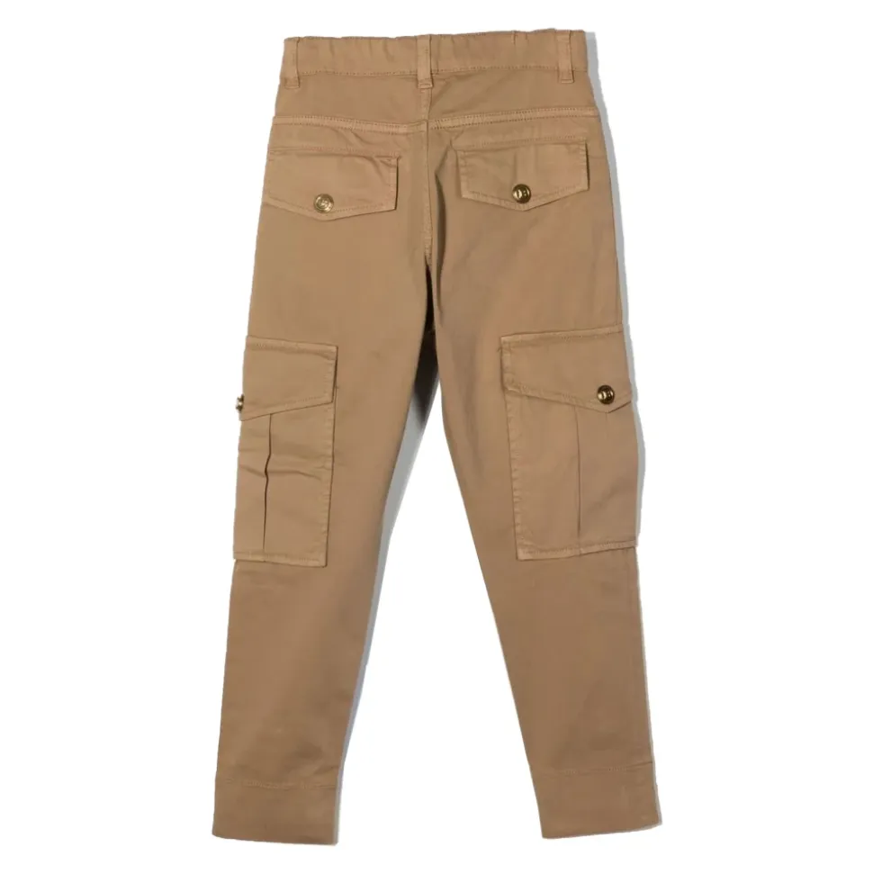 Pantaloni Cargo in Cotone