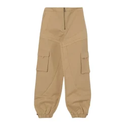 Pantaloni Cargo per Bambini con Orlo a Cappuccio