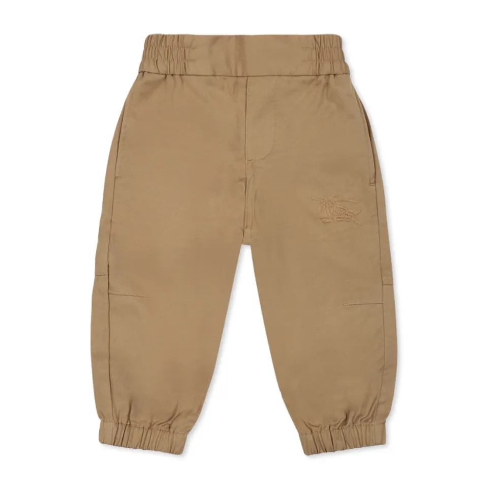 Pantaloni Casual con Ricamo Logo