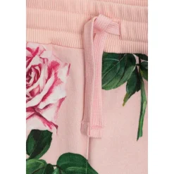 Pantaloni con motivo floreale