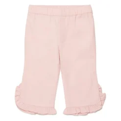 Pantaloni con Orlo a Volant