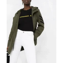 Pantaloni con ricamo logo