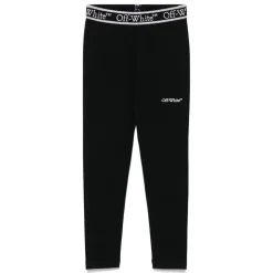 Pantaloni con Stampa Logo e Vita Elasticizzata