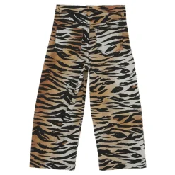 Pantaloni con stampa tigre