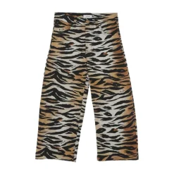 Pantaloni con stampa tigre