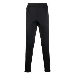 Pantaloni da allenamento con logo-tape e taglio slim