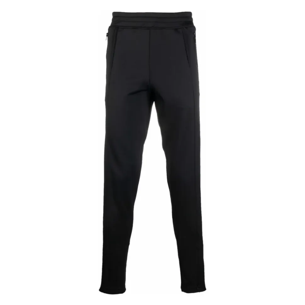Pantaloni da allenamento con logo-tape e taglio slim