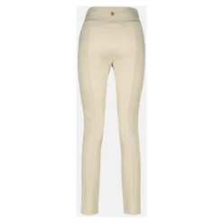 Pantaloni da sci beige slim fit