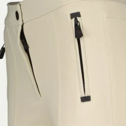 Pantaloni da sci beige slim fit