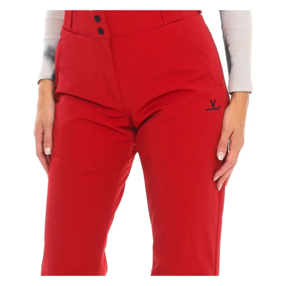 Pantaloni da Sci Regolabili con Apertura a Zip
