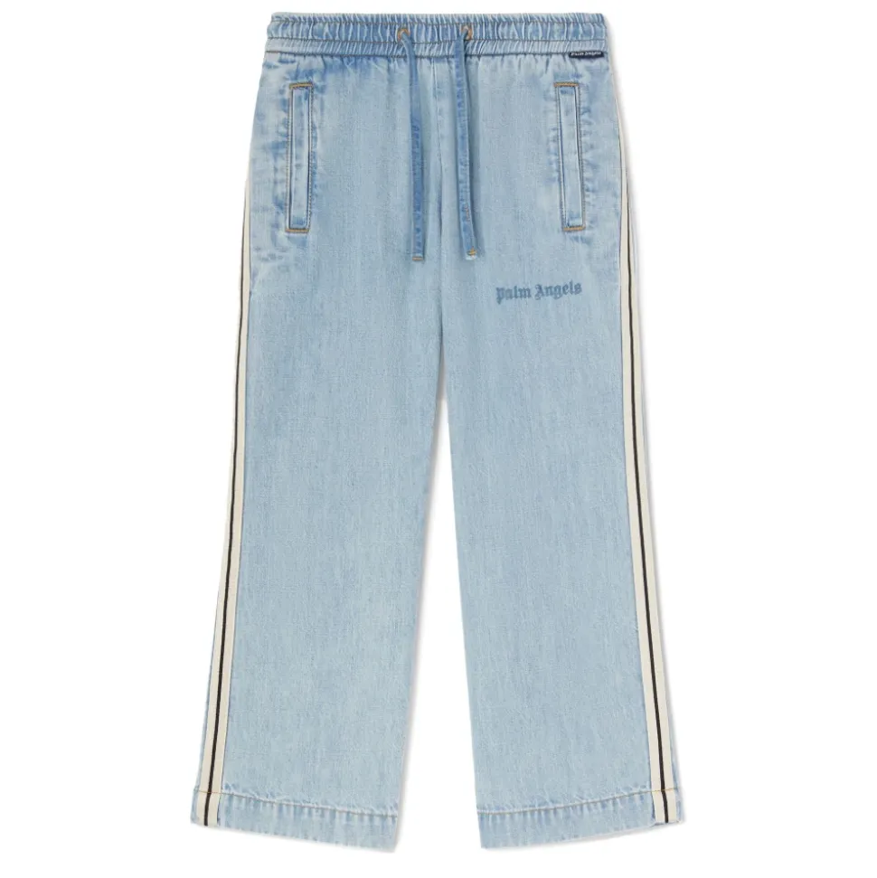Pantaloni da tuta in chambray
