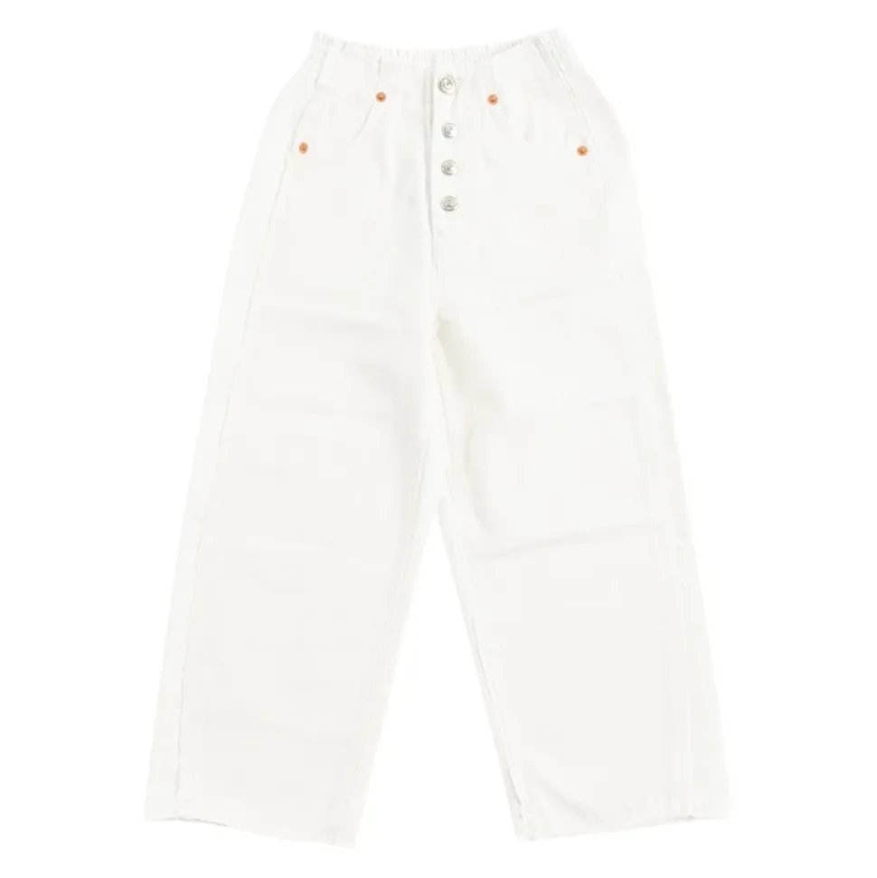 Pantaloni da tuta in cotone con elastico in vita