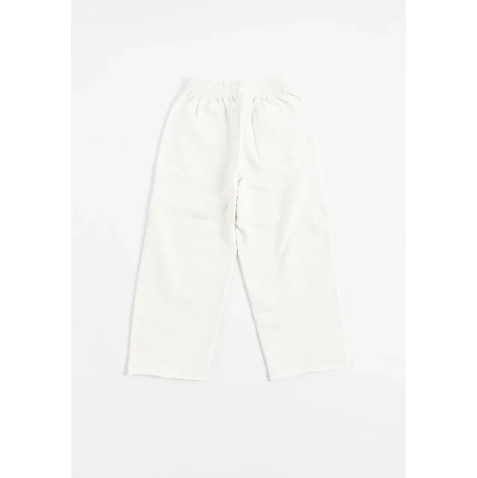 Pantaloni da tuta in cotone con elastico in vita