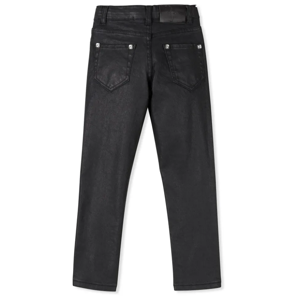 Pantaloni in denim rivestito