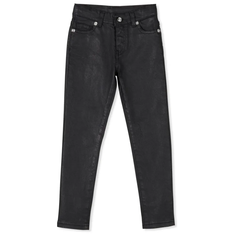 Pantaloni in denim rivestito