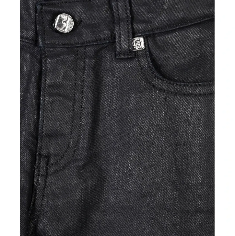Pantaloni in denim rivestito