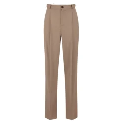 Pantaloni in Gabardine con Pinces