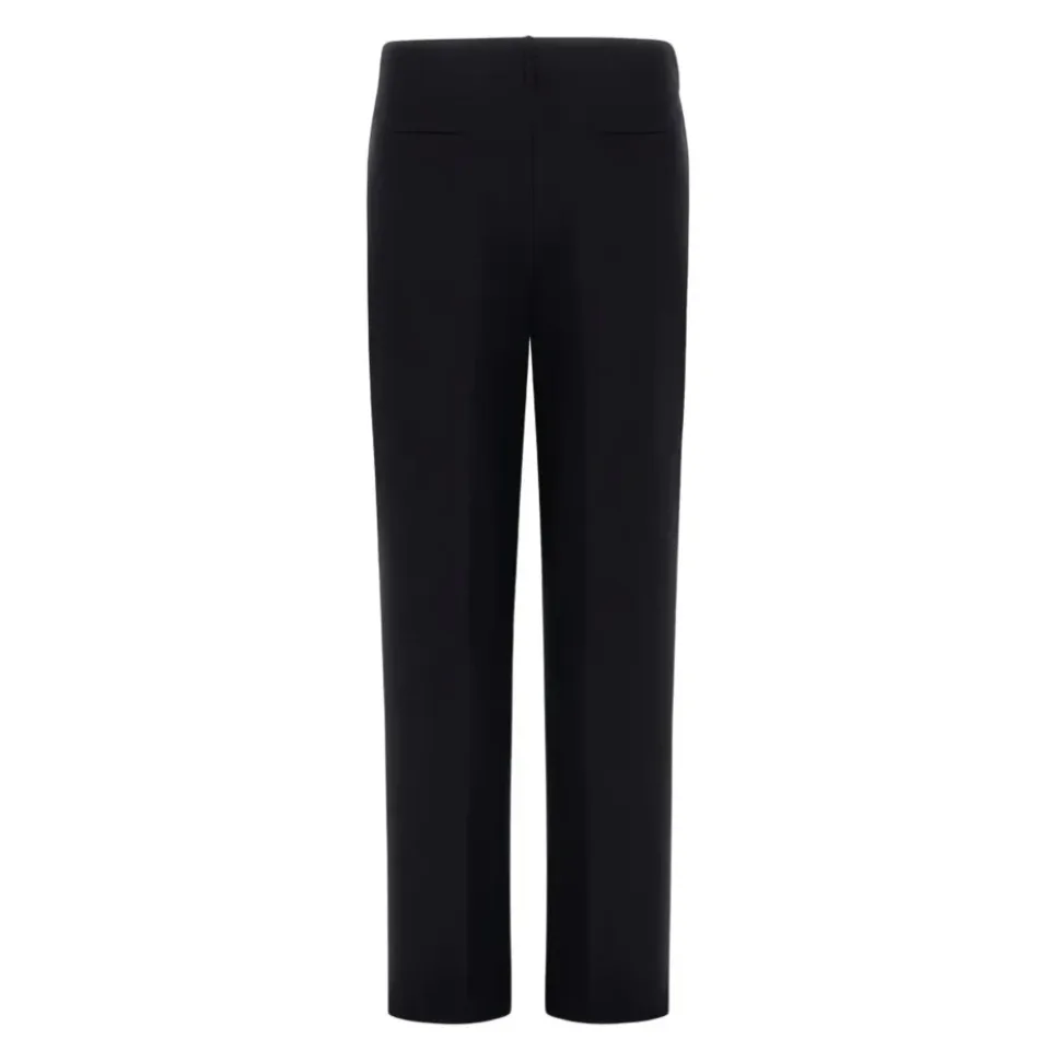 Pantaloni in Lana Leggera Stretch