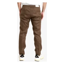 Pantaloni in Lino con Coulisse