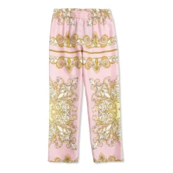 Pantaloni in Seta Ampi