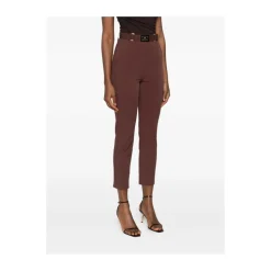 Pantaloni in Tessuto Tecnico Bi-Elastico con Cintura
