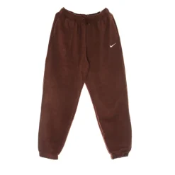 Pantaloni tuta in pile con vita alta