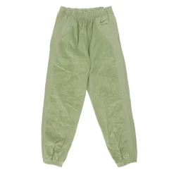 Pantaloni tuta in velluto a coste a vita alta