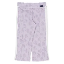Pantaloni Viola in Cotone per Bambini con Elastico in Vita