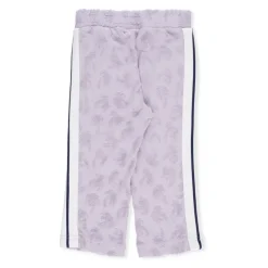 Pantaloni Viola in Cotone per Bambini con Elastico in Vita