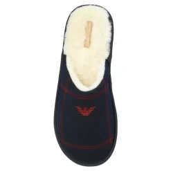 Pantofole in flanella con motivo tartan