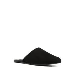 Pantofole in Pelle Scamosciata