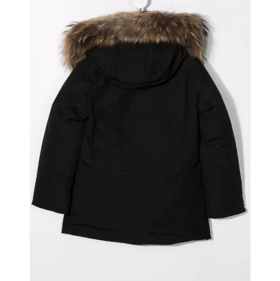 Parka Arctic Racoon Nero