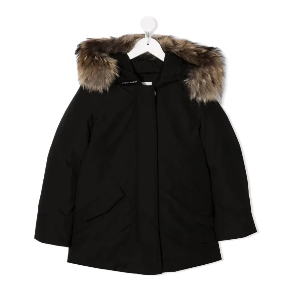 Parka Arctic Racoon Nero