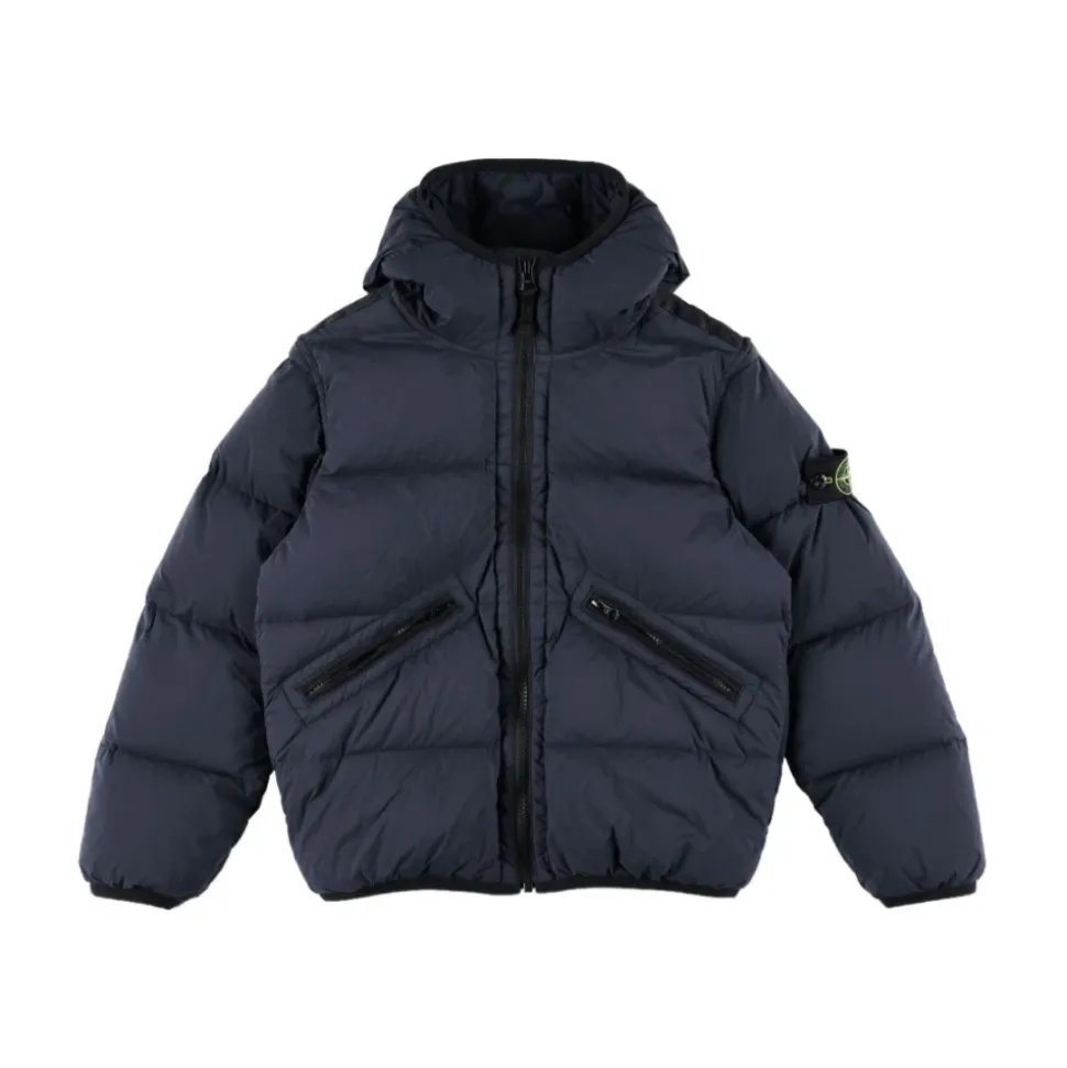 Parka Blu per Ragazzi AW25