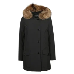 Parka con pelliccia staccabile per clima artico
