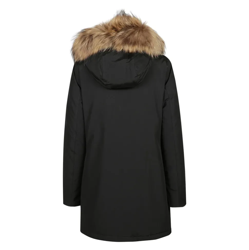 Parka con pelliccia staccabile per clima artico