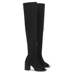 Peep toe moschettieri in tessuto