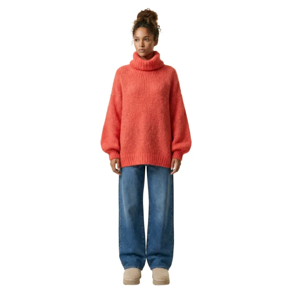 Pepper Roll Neck Alpaca Pullover