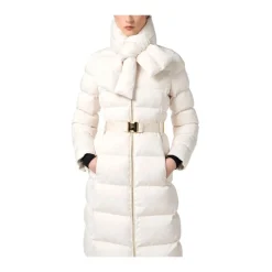 Piumino in tessuto voile jacquard