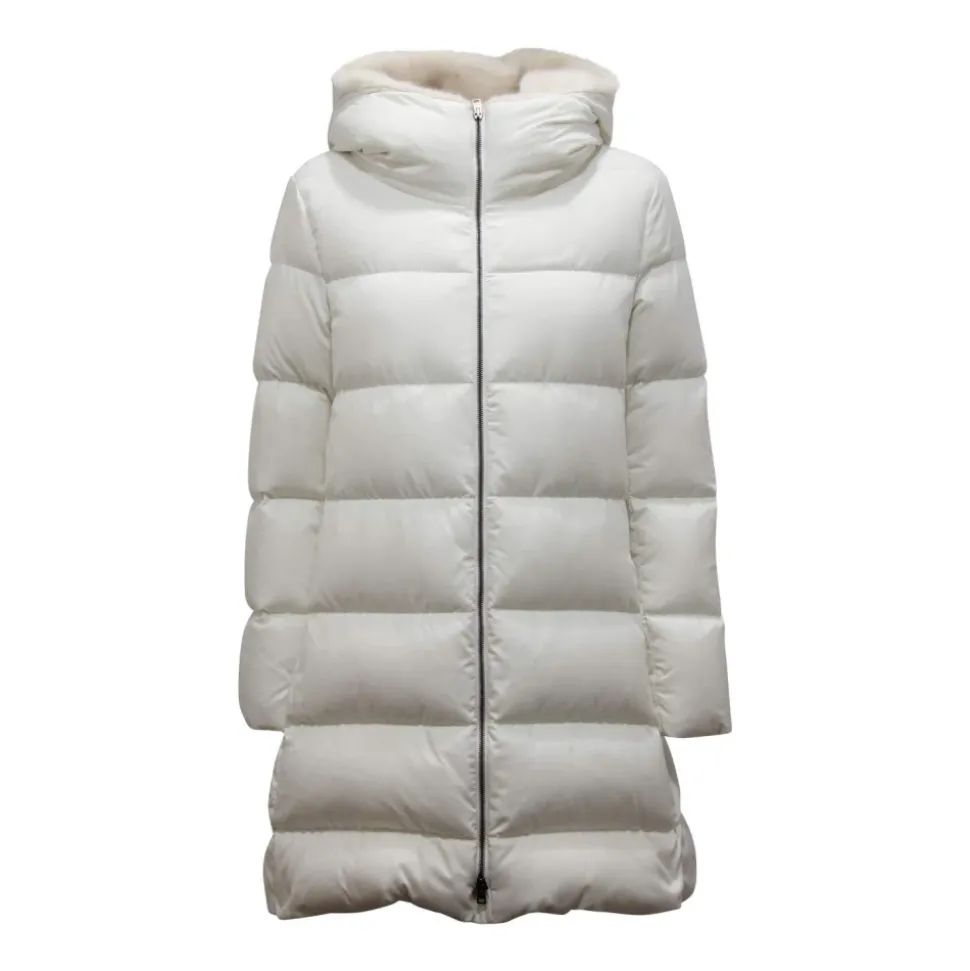 Piumino Medio Mezzo Cappotto Giacca