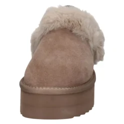 Platform Fur Slipper