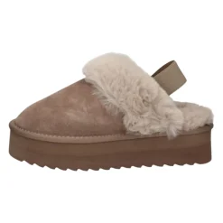 Platform Fur Slipper