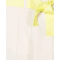 Pleated Bow Shorts