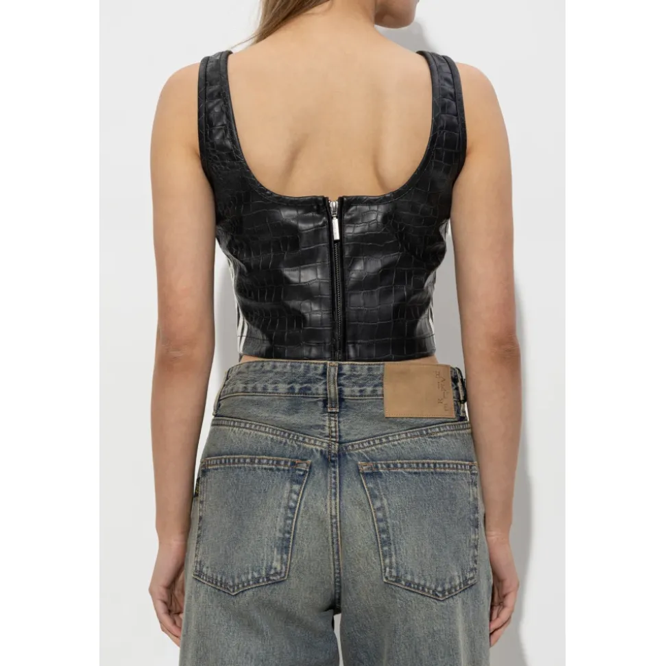 Pleather Corset