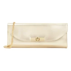 Pochette ovale in colore oro