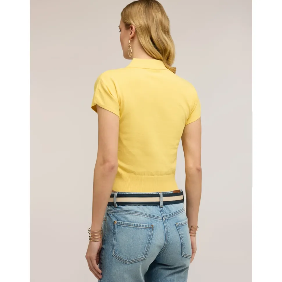 Polo in Maglia con Viscosa